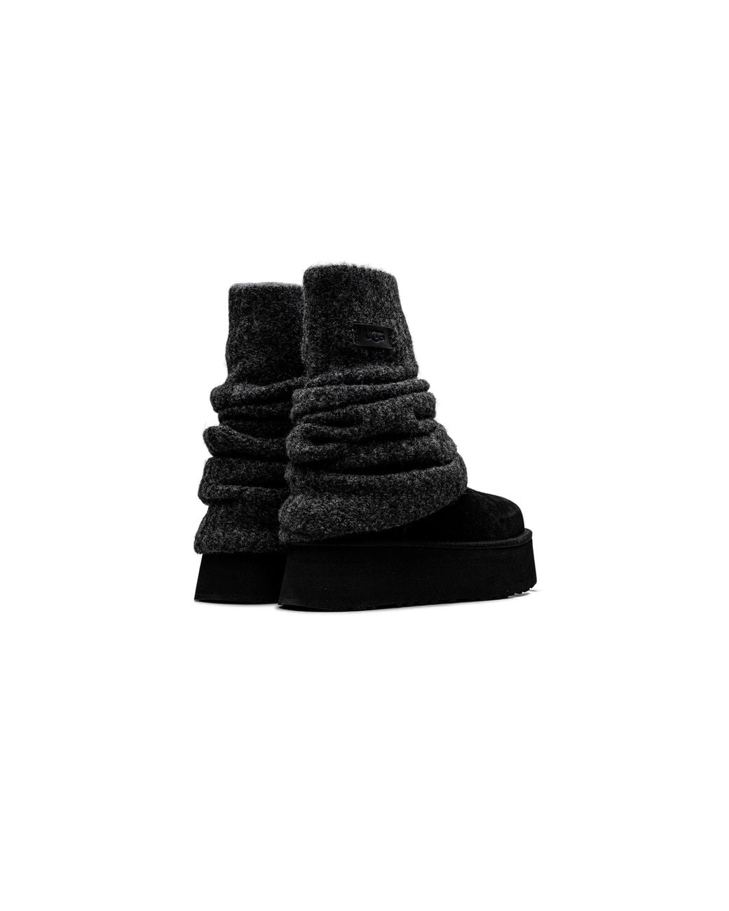 Ugg Black Classic Mini Dipper Legwarmer 1178990 Blk"