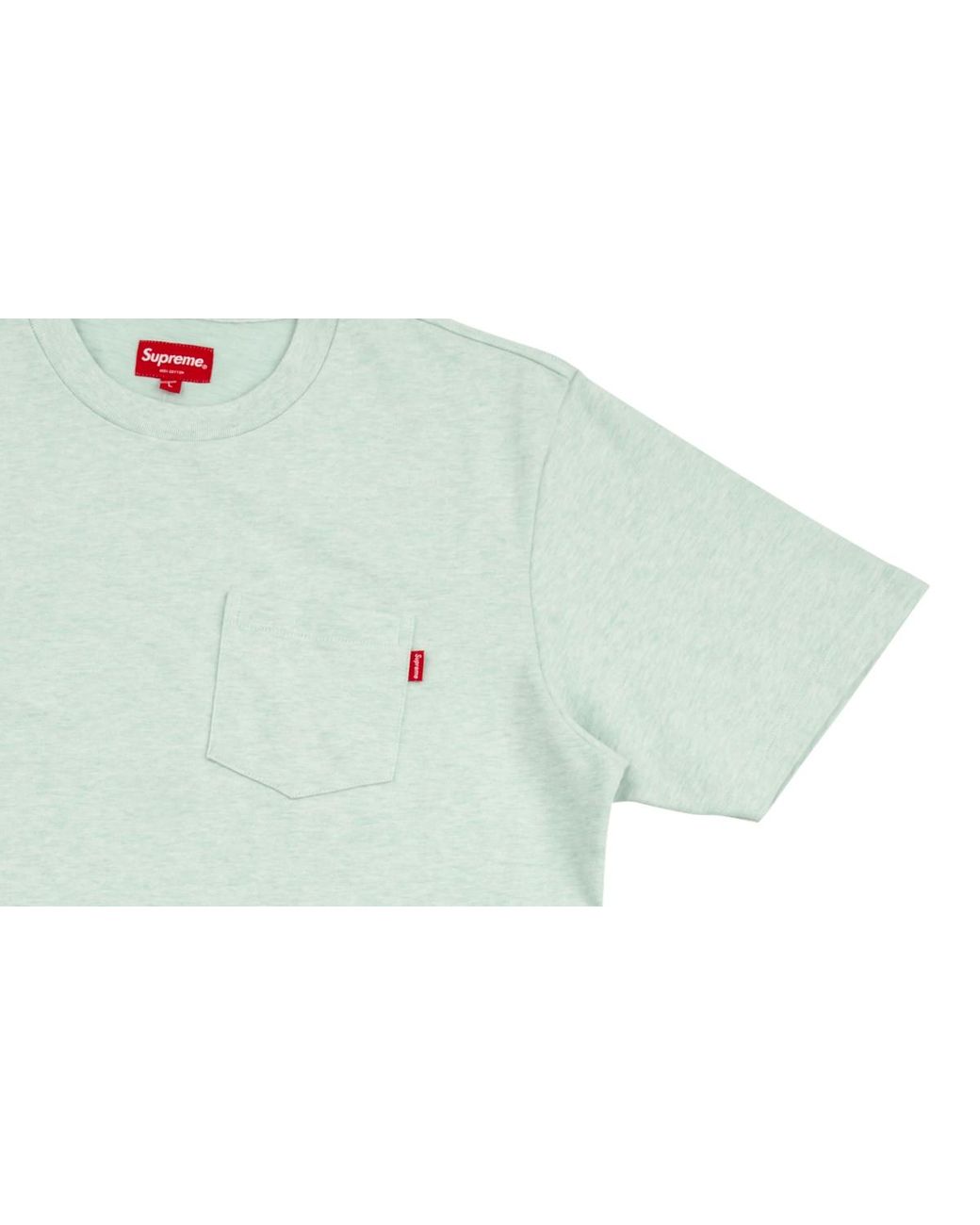 Supreme Green Pocket T-Shirt "Mint" Su1031"