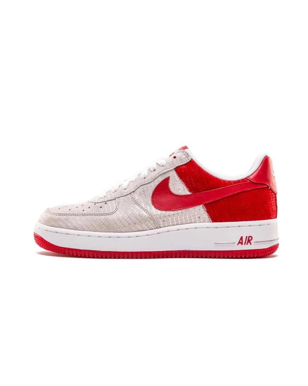 Nike Red Air Force 1 Premium "Christmas" 312945 061" for men