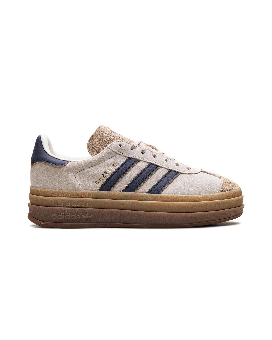 Adidas Black Gazelle Bold "Cream Night" Jq5126"