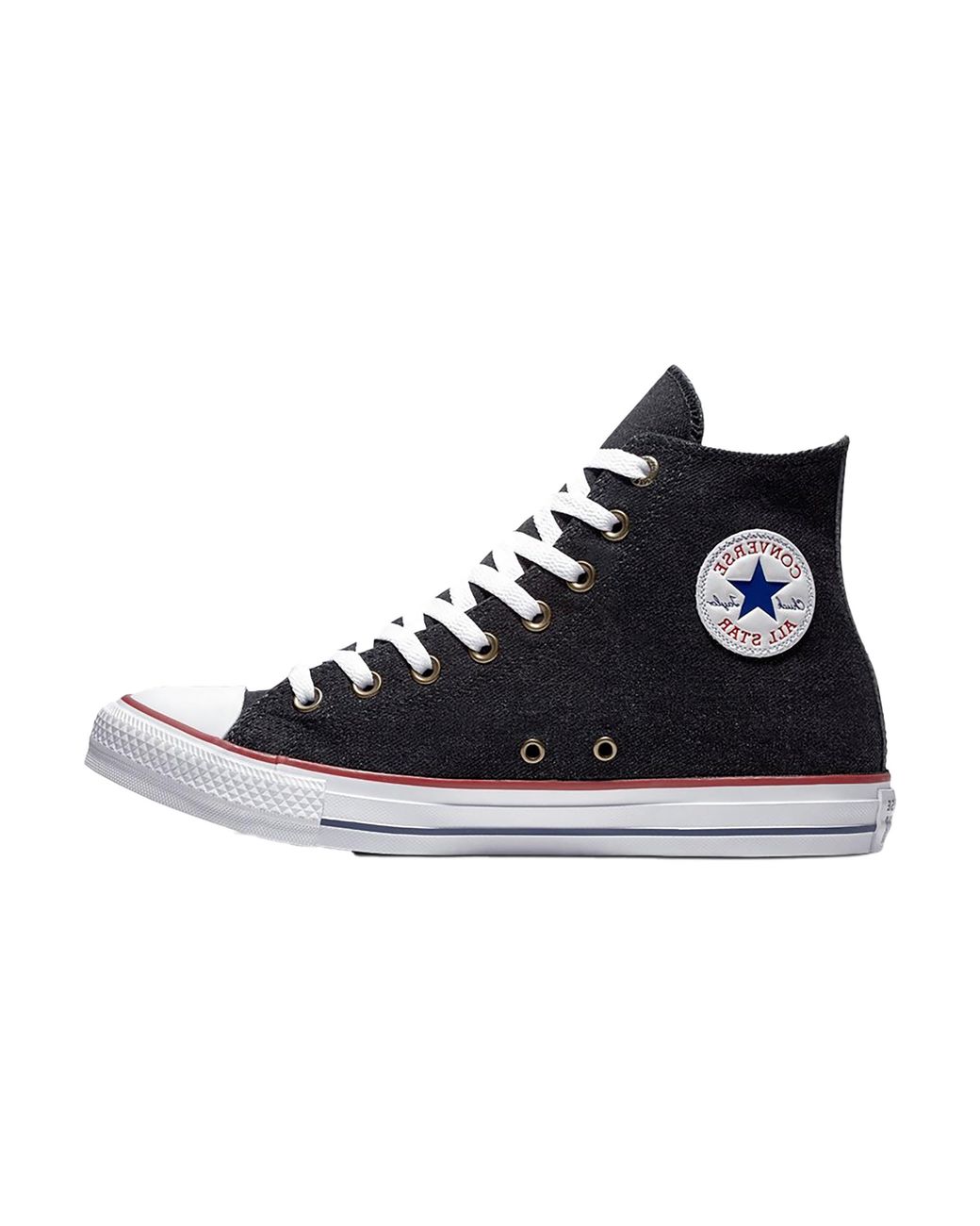 Converse Black Chuck Taylor All Star Hi Denim" 161492C" for men