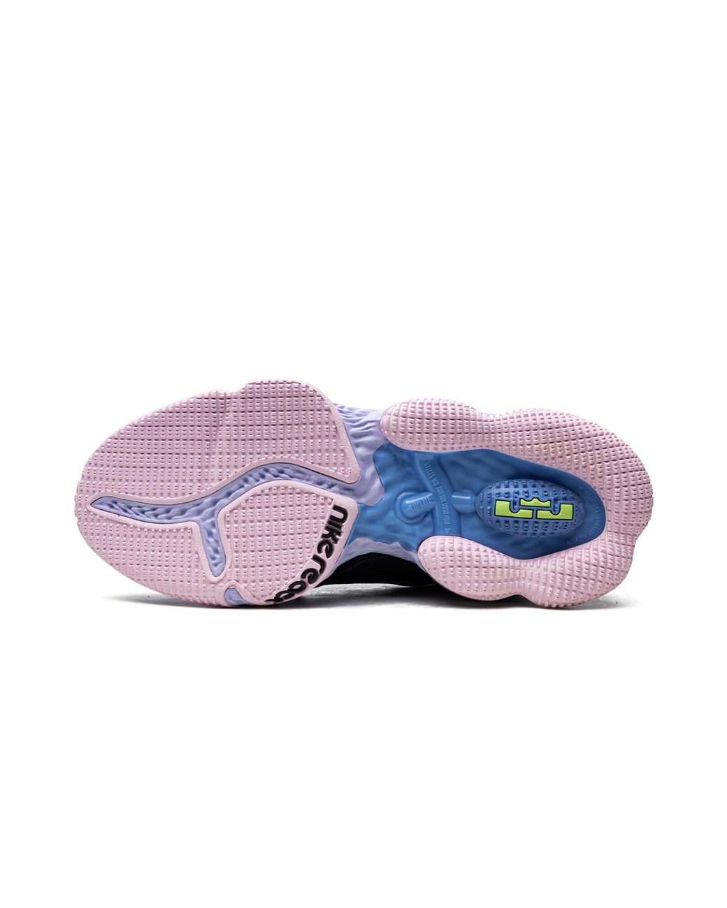 Nike Blue Lebron 19 Low Ghost" Do9829 001" for men