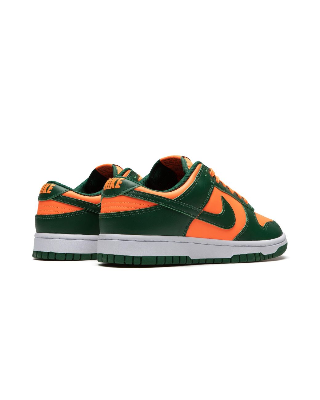 Nike Black Dunk Low "Miami Hurricanes" Dd1391 300" for men