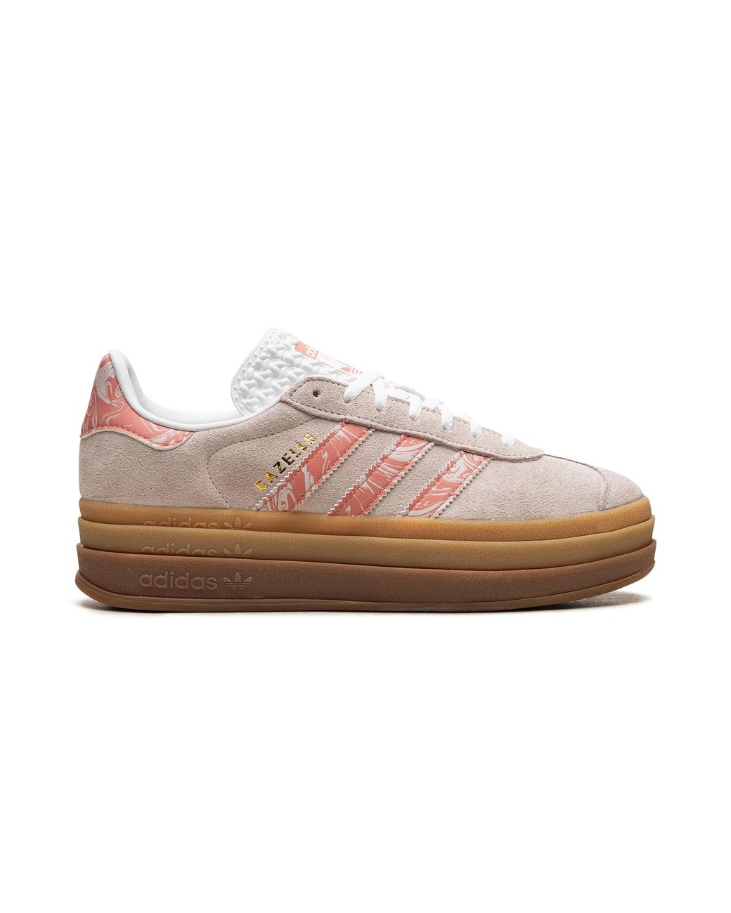Adidas Black Gazelle Bold "Putty Mauve Marble" Id3739"