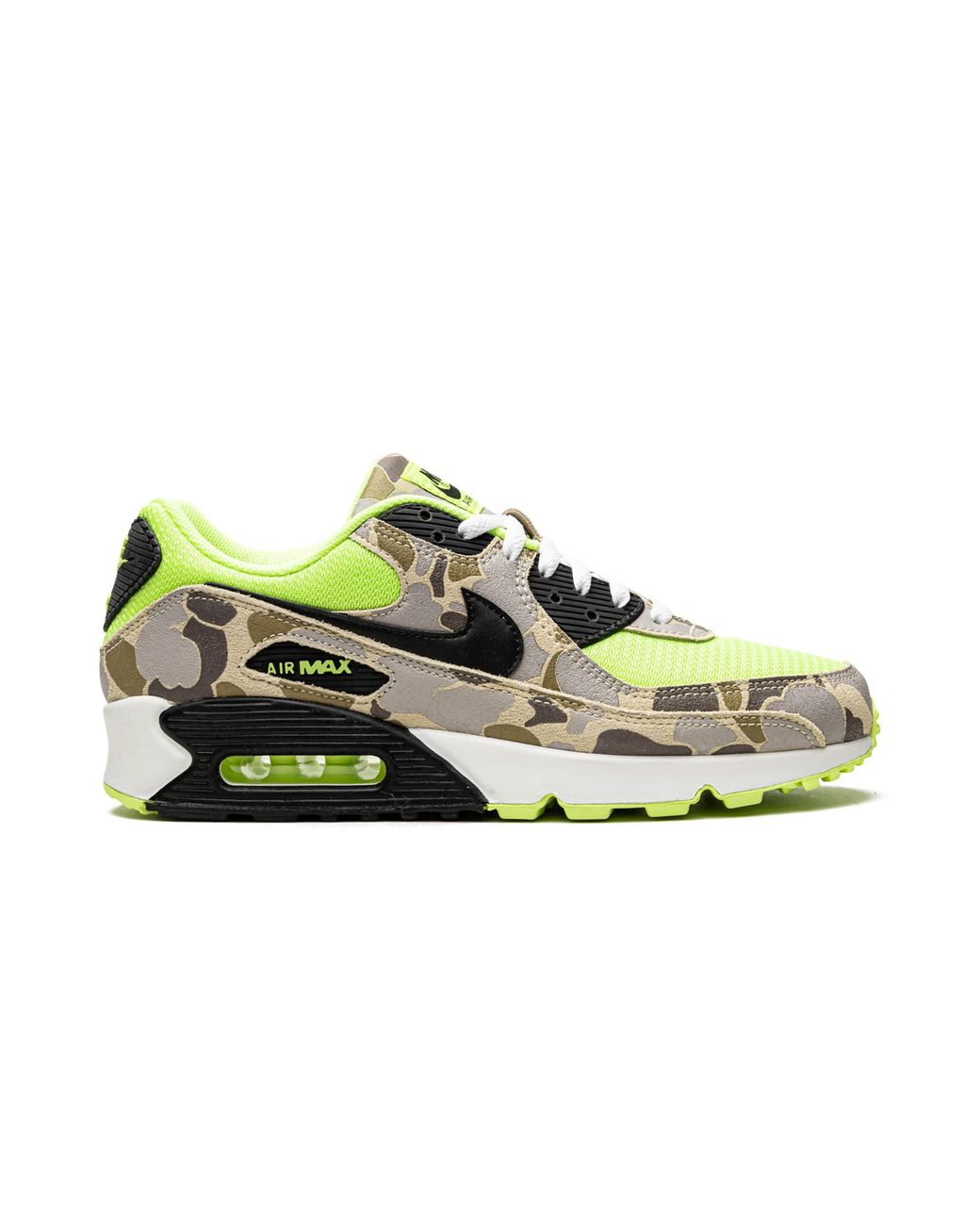 Nike Black Air Max 90 "Volt Duck Camo" Cw4039 300" for men