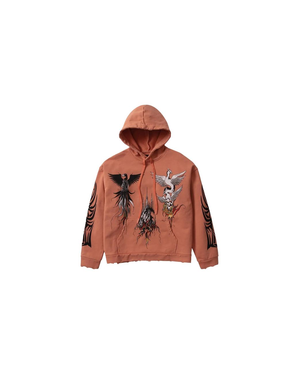 Who Decides War Black Nefarious Winged Hooded Pullover Ekvwpnlo" for men
