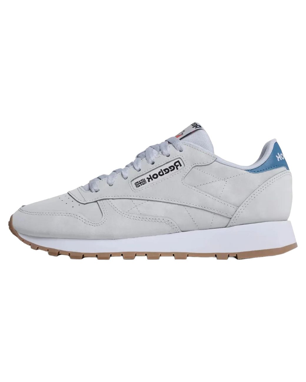 Reebok White Classic Leather "Pure Steely" Hp9158" for men