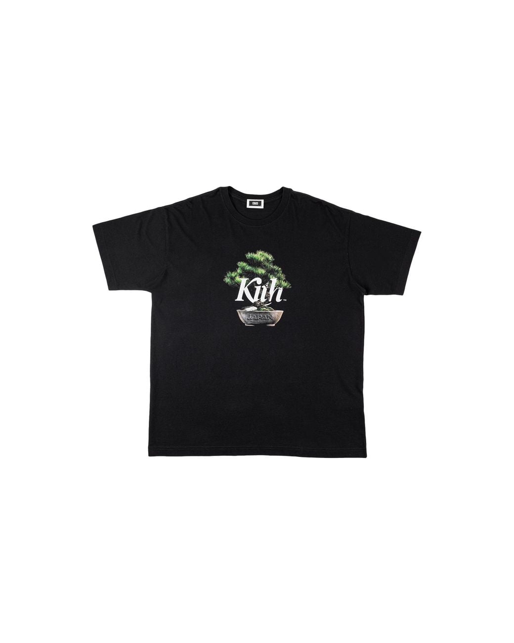 Kith Black Japan Bonsai T-Shirt Khm030020 001" for men