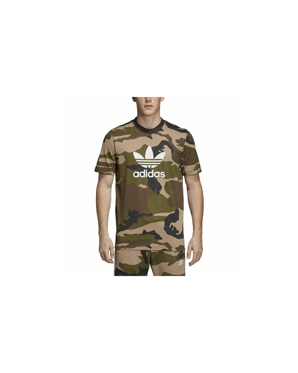 Adidas Black Originals Camo T-Shirt Utility" Dv2067" for men