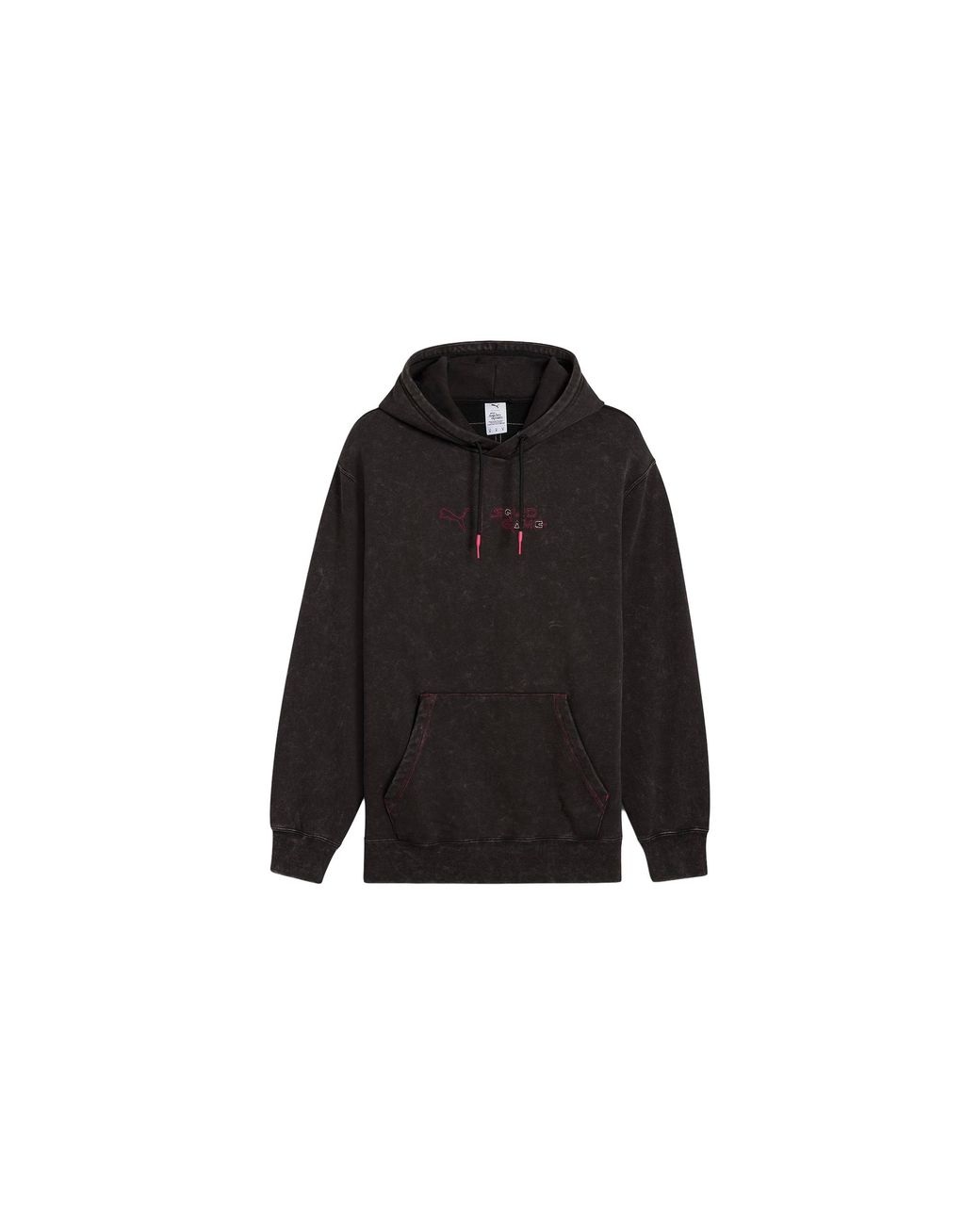 PUMA Black Squid Game Graphic Hoodie 627427 01" for men