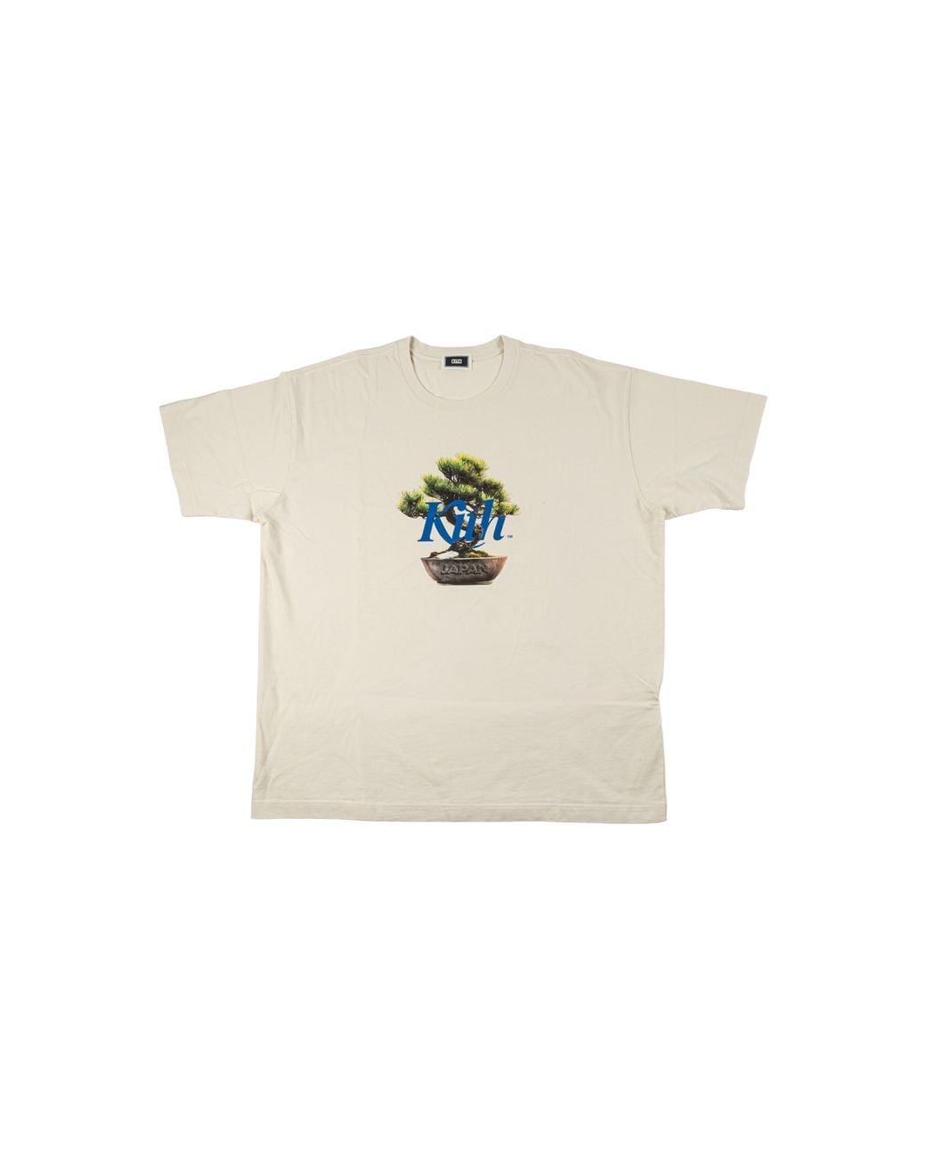 Kith Black Japan Bonsai T-Shirt "Sandrift" Khm030020 101" for men