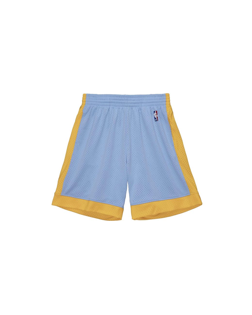 Mitchell & Ness Blue Swingman Shorts "Nba Los Angeles Lakers 2001" Smsh1127 Lal01Pppclbl" for men