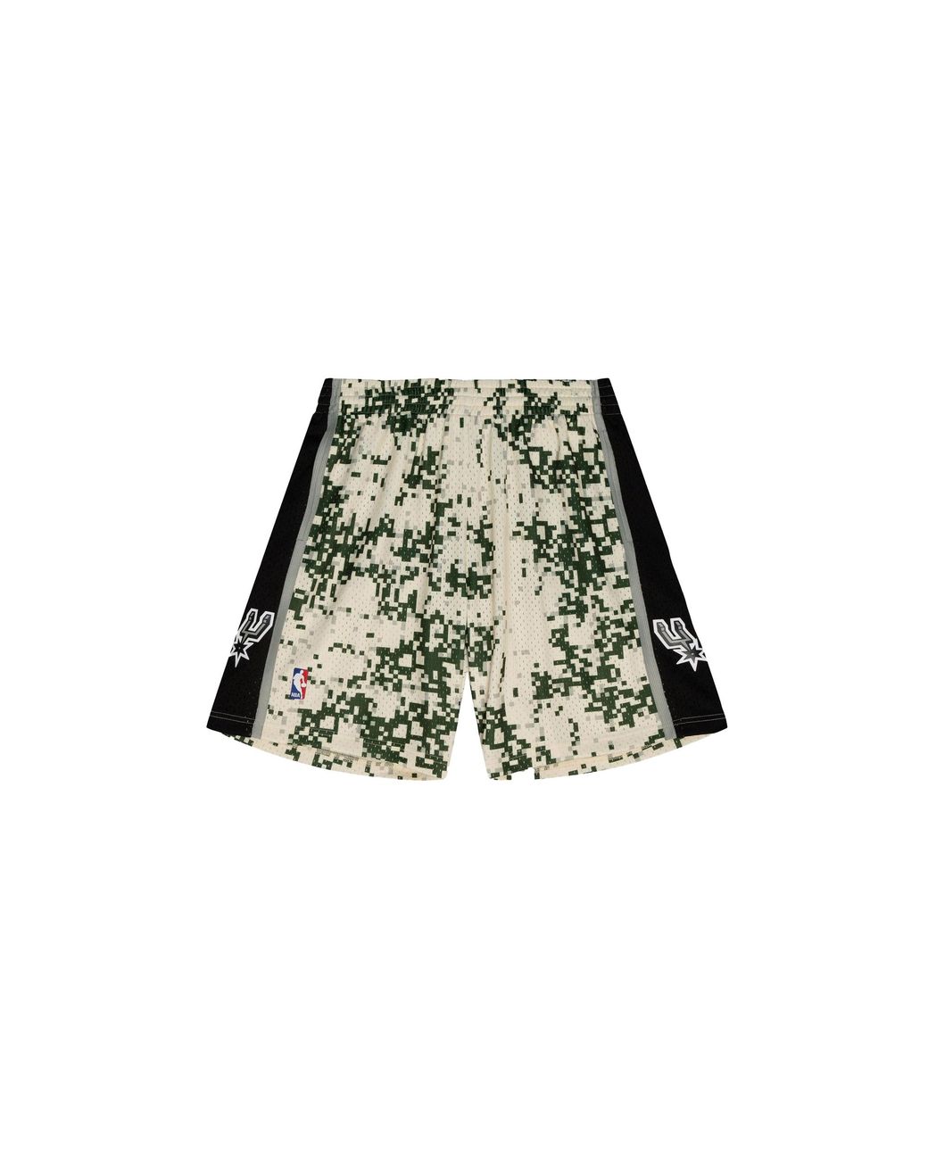 Mitchell & Ness Black Nba Alternate Shorts Spurs 2013 "Spurs" Smsh4454 Sas13Pppcamo" for men