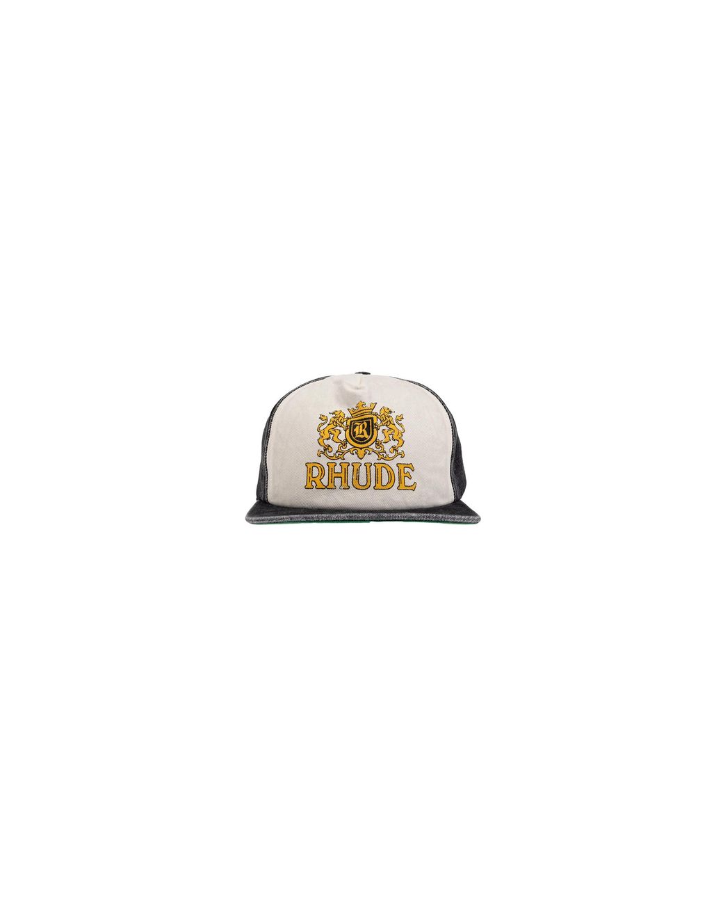 Rhude Black Structu Hat 3 Rhss24Ha11012273 Blk"