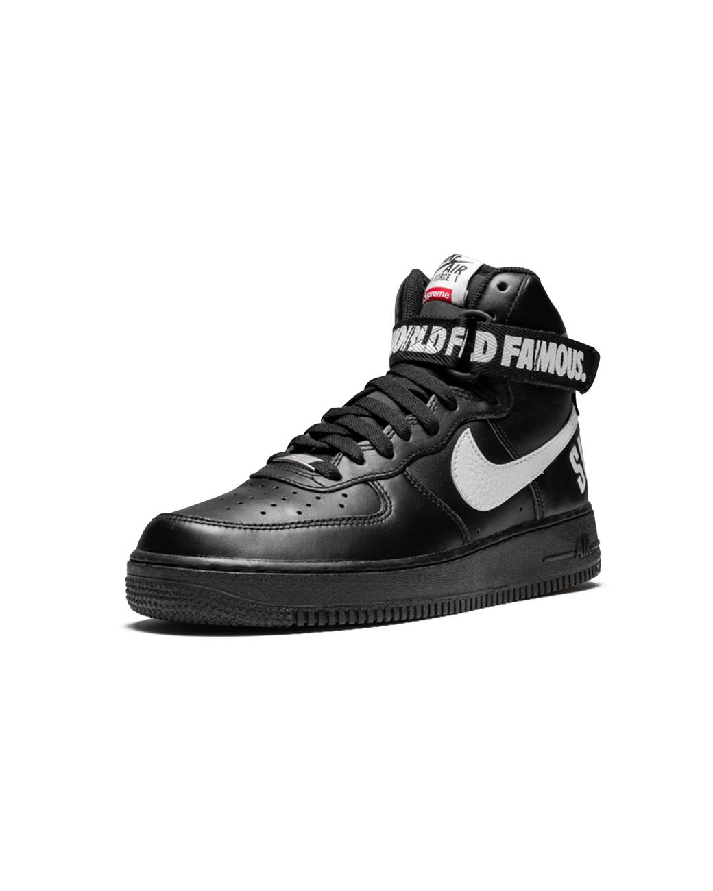 Nike Black Air Force 1 High Supreme Sp Shoes for men