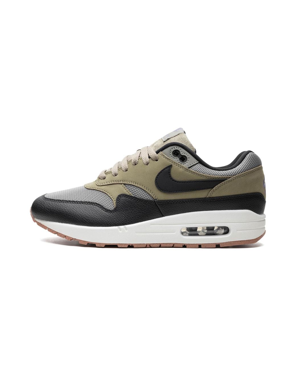 Nike Black Air Max 1 "Dark Stucco" Fb9660 003" for men