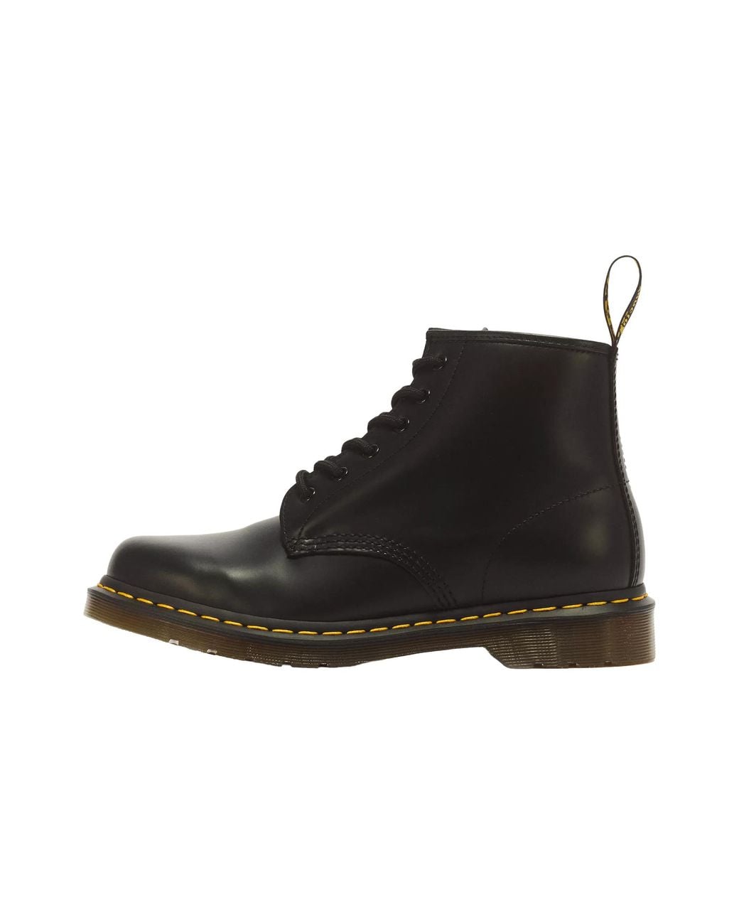 Dr. Martens Black 101 Smooth Leather Ankle Boot 26230001" for men