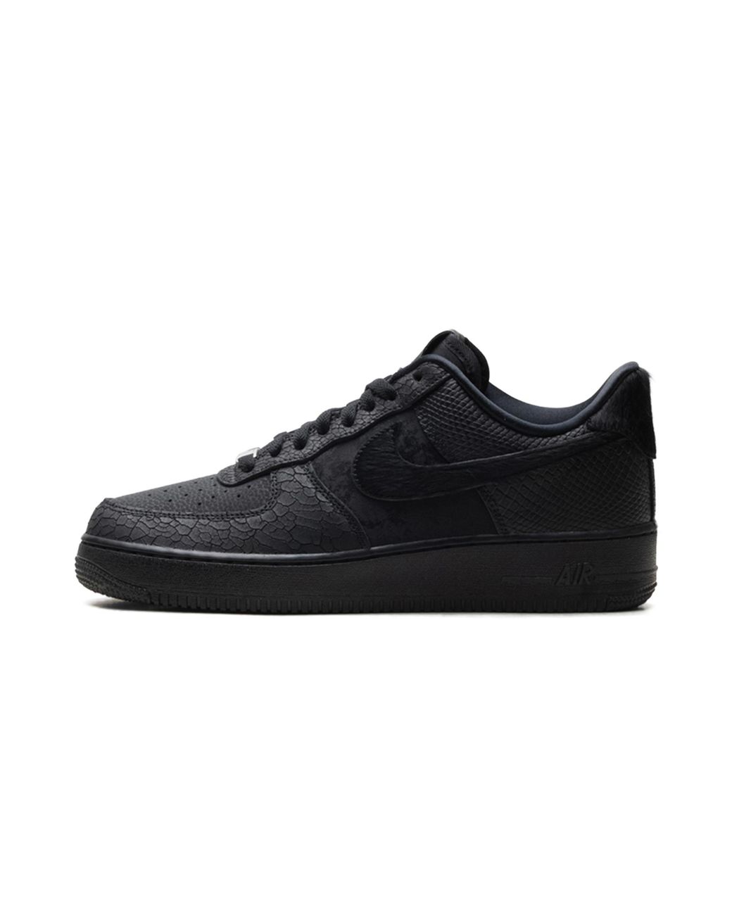 Nike Black Air Force 1 '07 Lx "3X Celebration Triple" Hq1977 001" for men