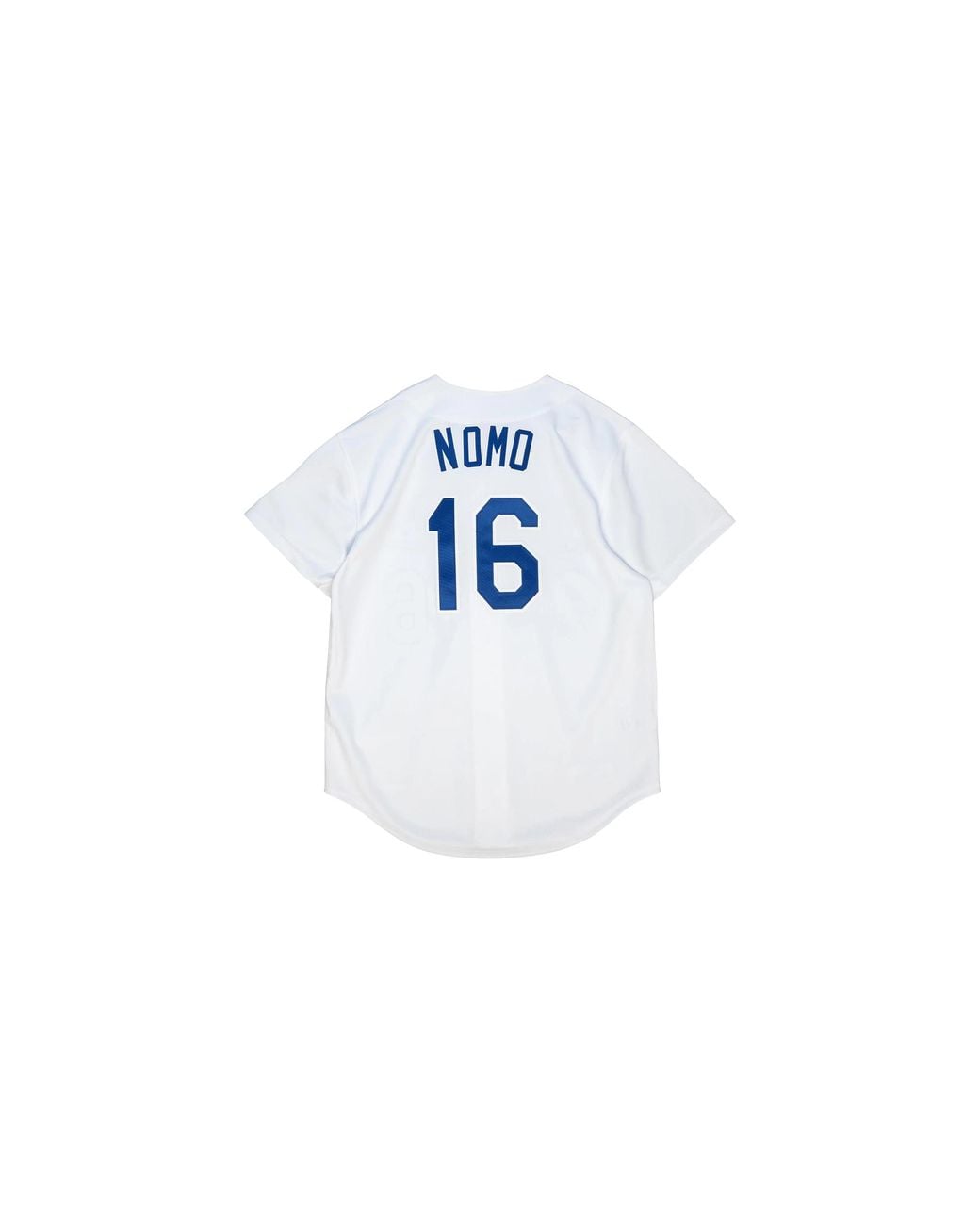 Mitchell & Ness Black Mlb Hideo Nomo Home Jersey "1997 Los Angeles Dodgers – Ajy13362 Lad97Hnowhit" for men