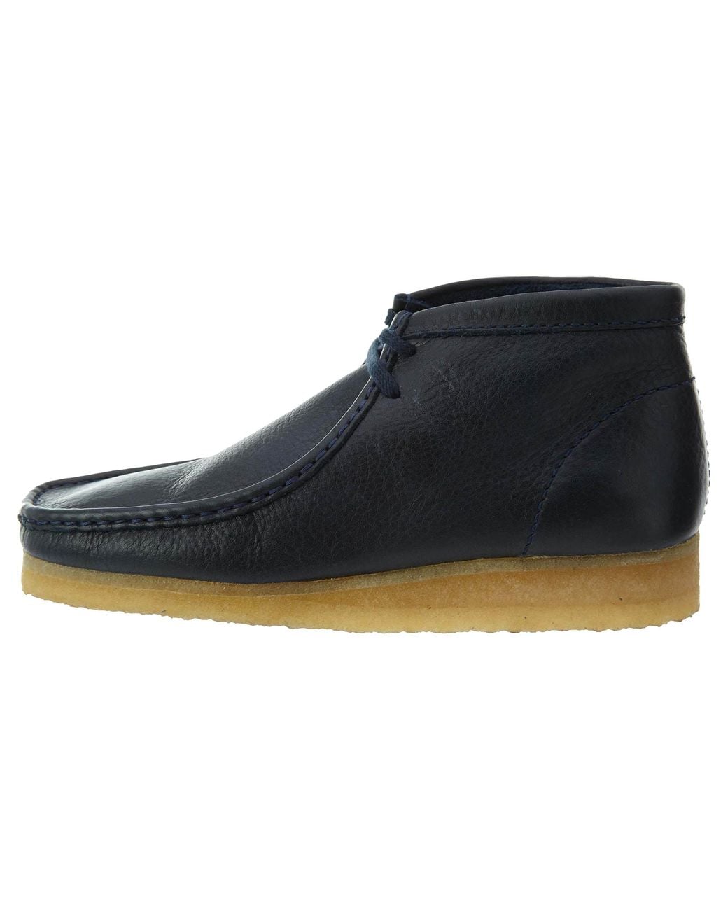 Clarks Blue Wallabee Boot Leather" 26103603" for men