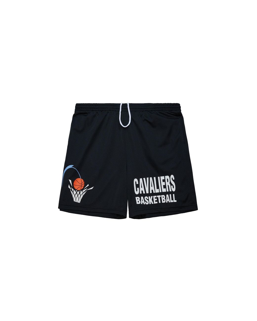 Mitchell & Ness Black Gameday Mesh 7In Shorts Vintage Logo "Nba Cavaliers" Pshr6914 Ccayypppblck" for men