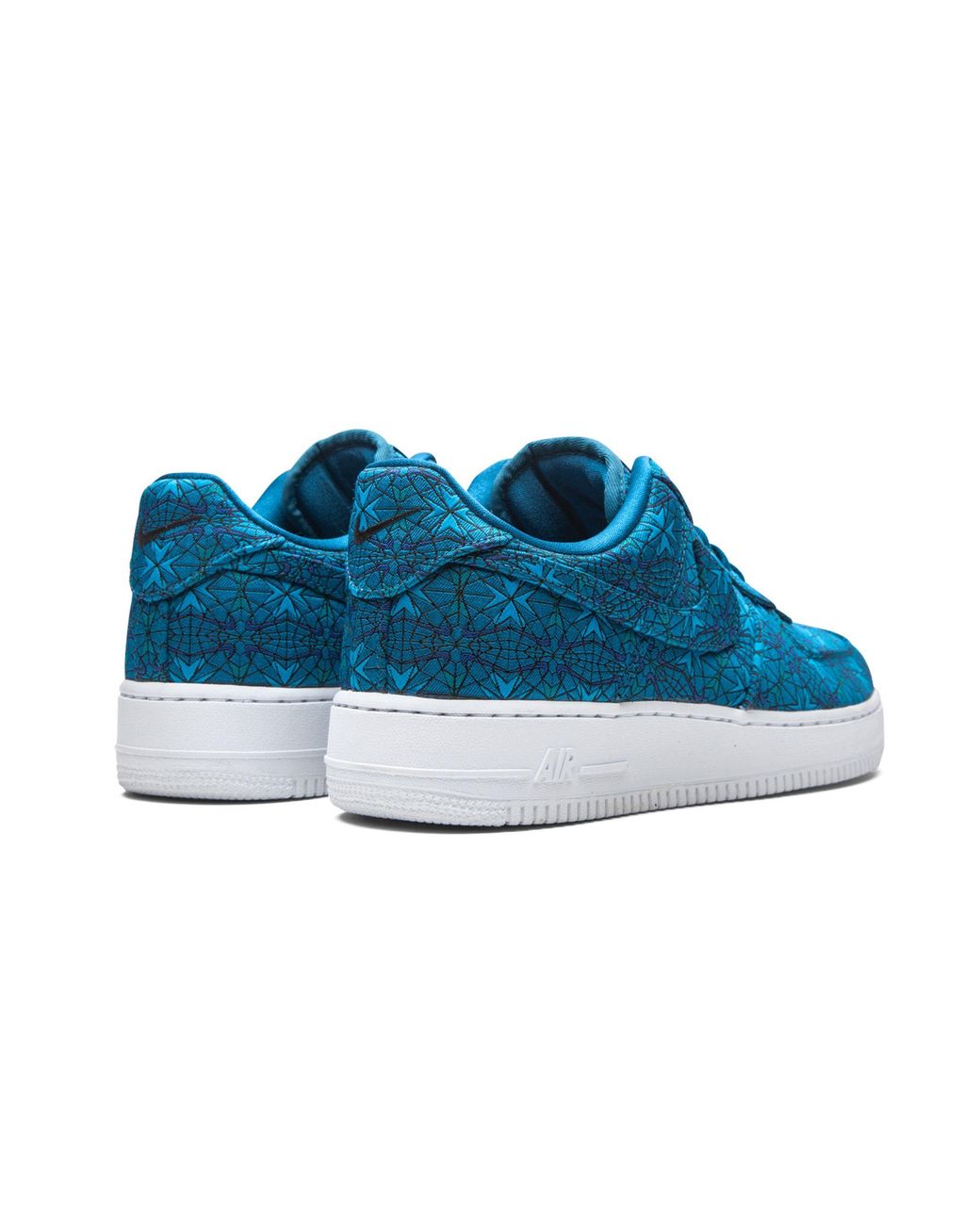 nike air force 1 low stained glass green abyss