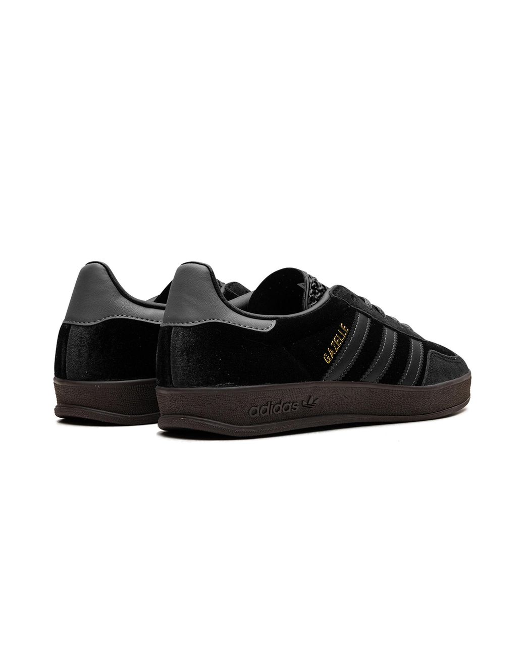 Adidas Black Gazelle Indoor Velvet" Ji2712"