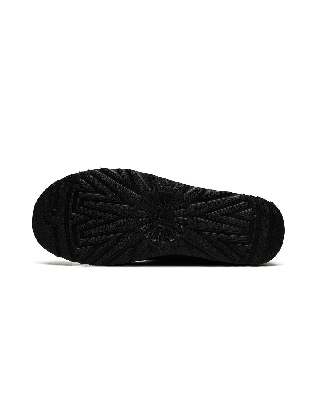Ugg Black Classic Mini Shearling Braid "Charcoal" 1166751 Chrc"