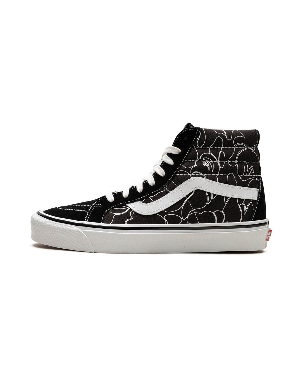 Vans Black Sk8-Hi 38 Dx "Bape" Vn0A38Gf7Bg" for men