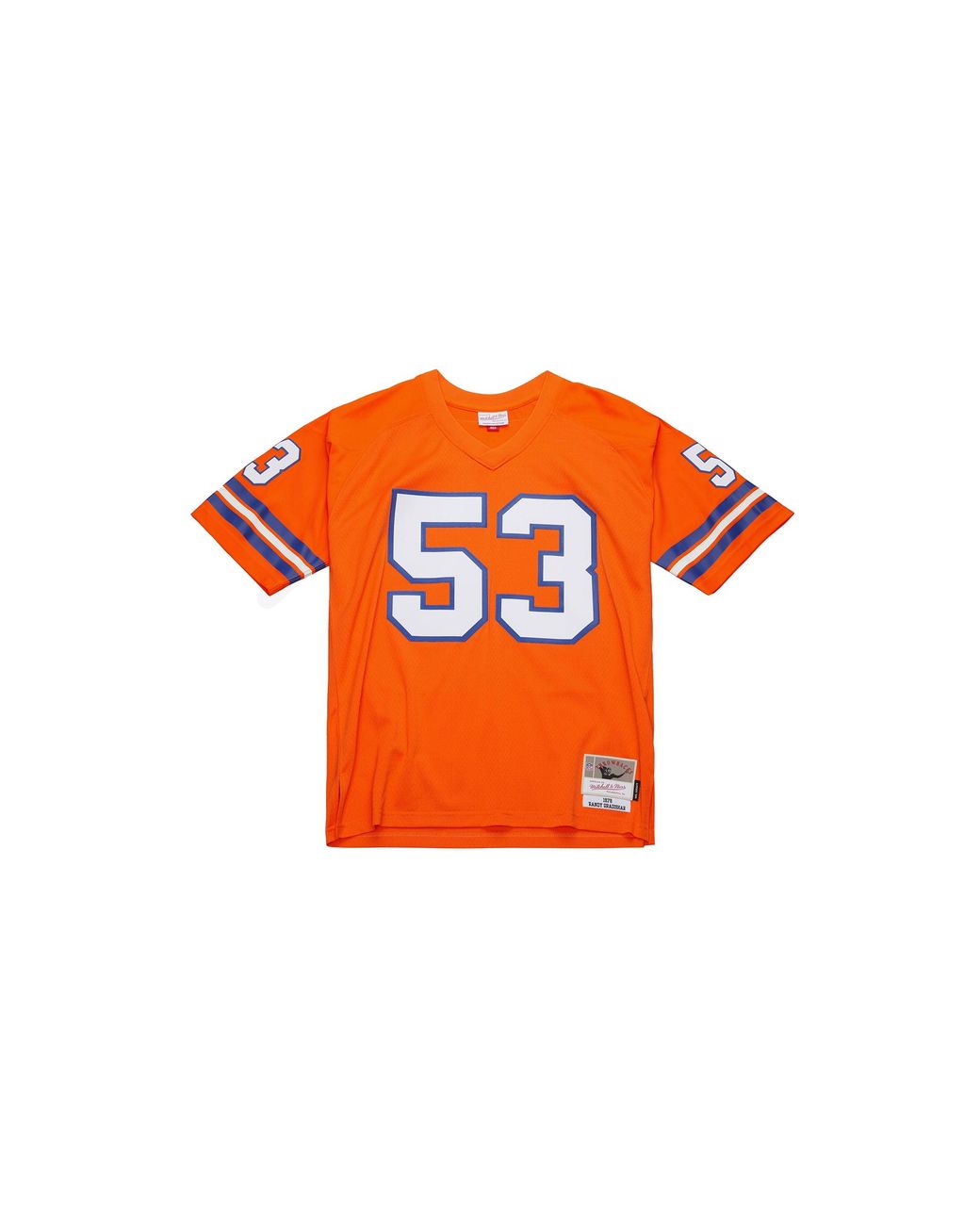 Mitchell & Ness Orange Dark Jersey "Nfl Broncos 1978 Randy Gradishar" Jy10611 Dbroran" for men