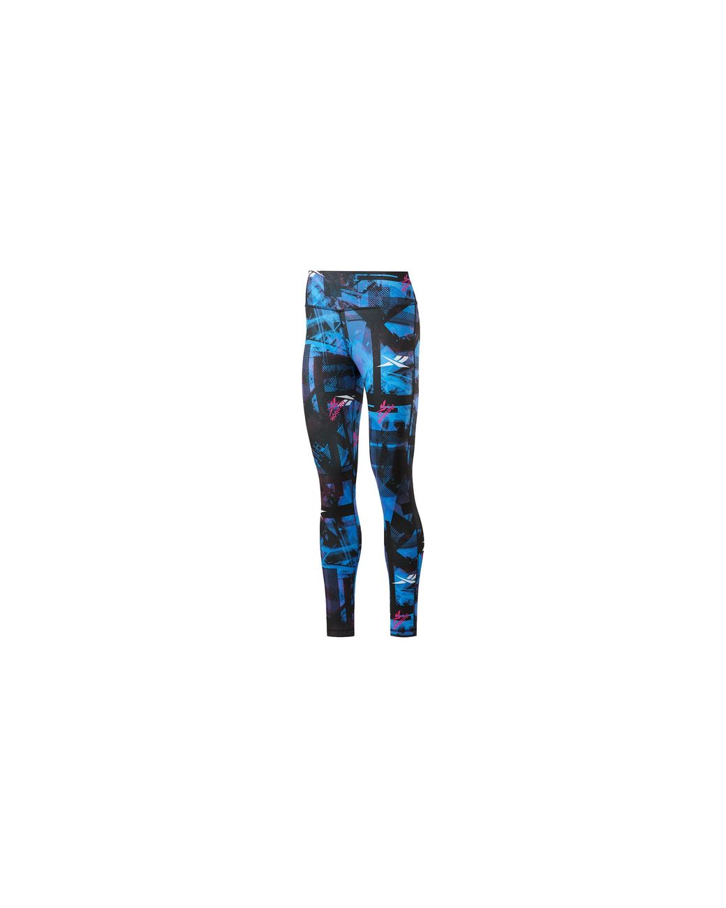 Reebok Black Workout Ready Myt Aop Tight Ft2681"