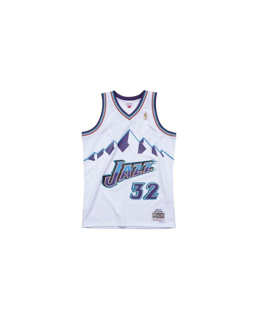 Mitchell & Ness Black Nba Swingman Home Jersey Jazz "Karl Malone (Home) Smjyac18056 Ujawhit96Kma" for men