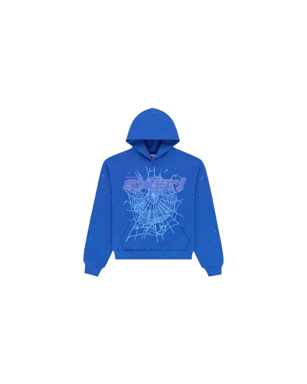 Sp5der Rhinestone Punk V2 Hoodie 408