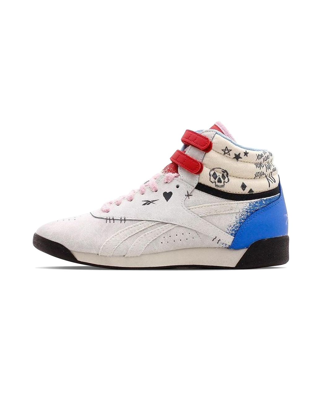 Reebok Black Freestyle High "Dc Comics