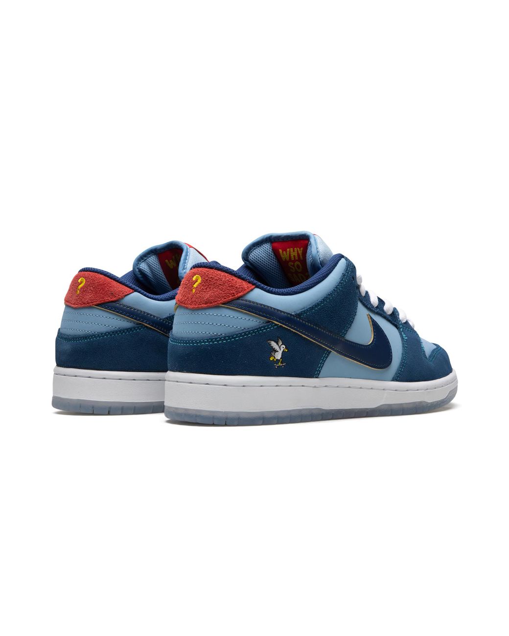 Nike Blue Sb Dunk Low Prm "Why So Sad Dx5549 400" for men