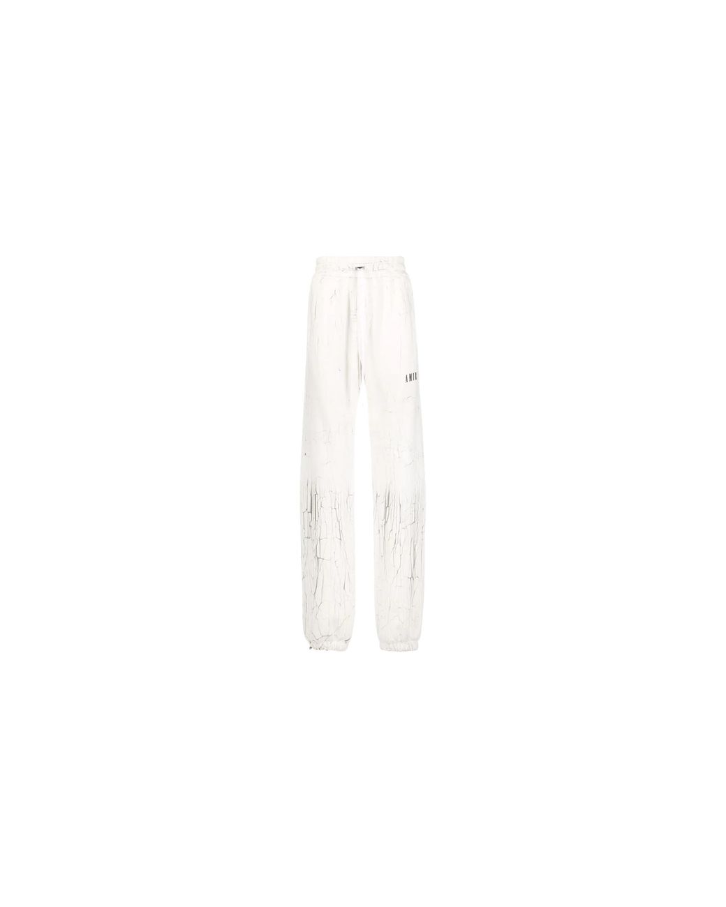 Amiri Black Cracked Dye Logo Sweatpants Ps23Mjl026 100" for men