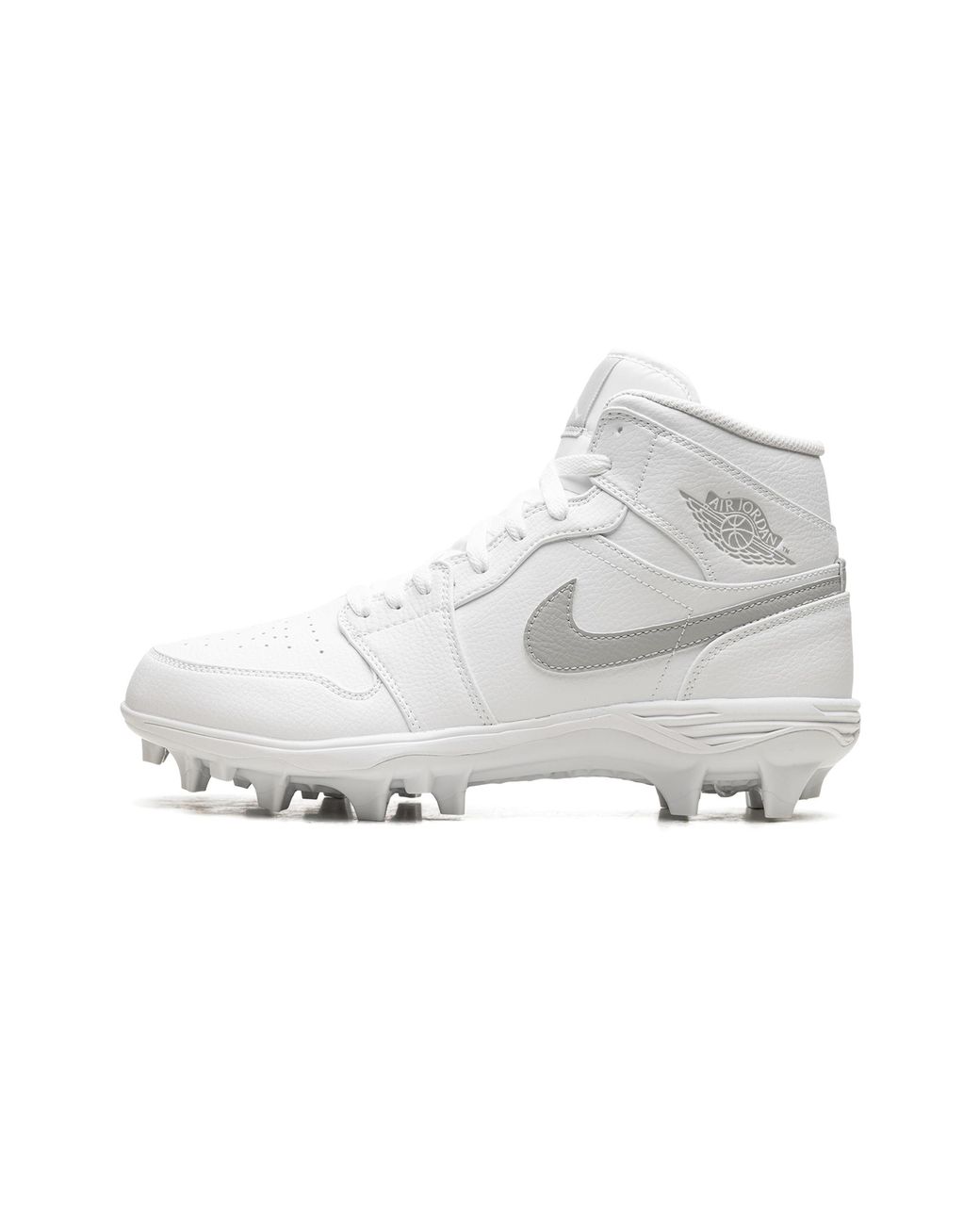 Nike White 1 Mid Td Cleat Fog" Fj6805 101" for men