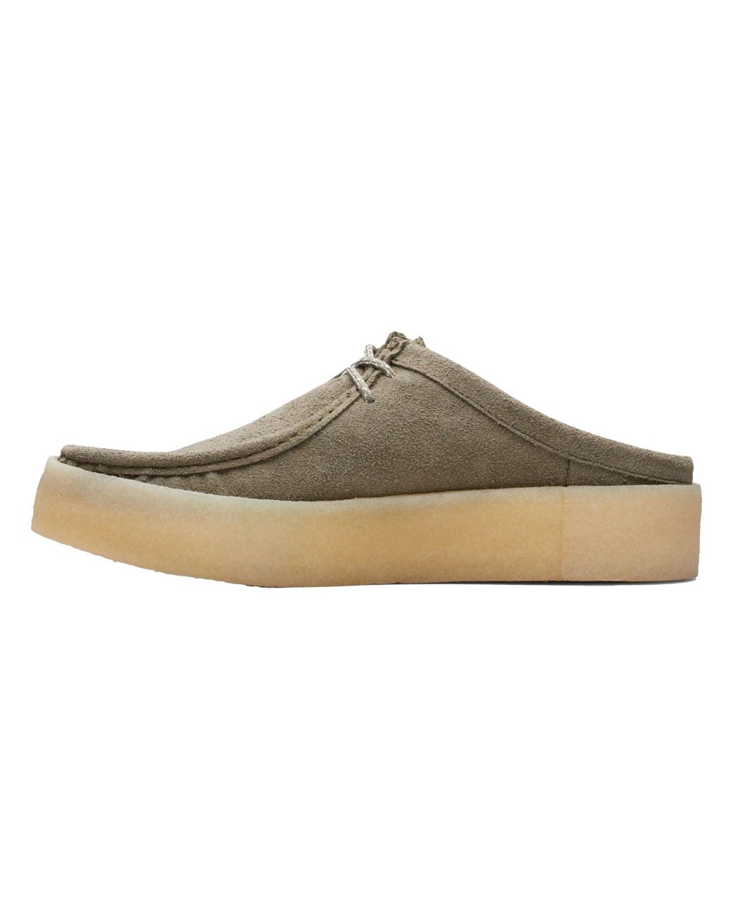Clarks Black Wallabeecup Low 26170085" for men