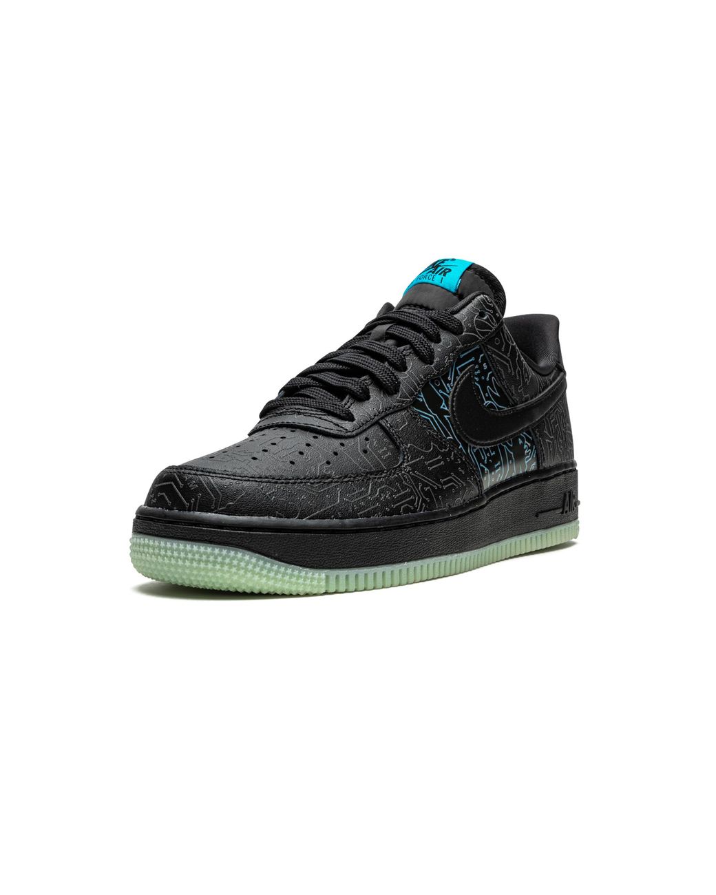 Nike Black Air Force 1 Low "Space Jam for men
