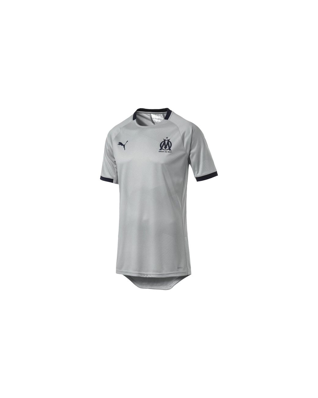 PUMA Black Olympique De Marseille Graphic Jersey "High Rise Peacoat" 754654 02" for men