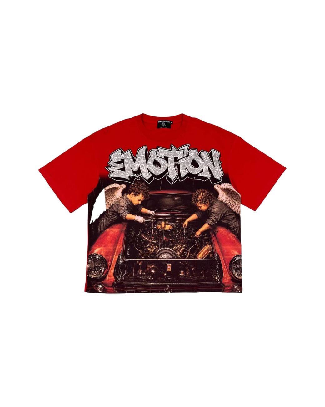 Mixed Emotions Red Garage T-Shirt Mixe118" for men