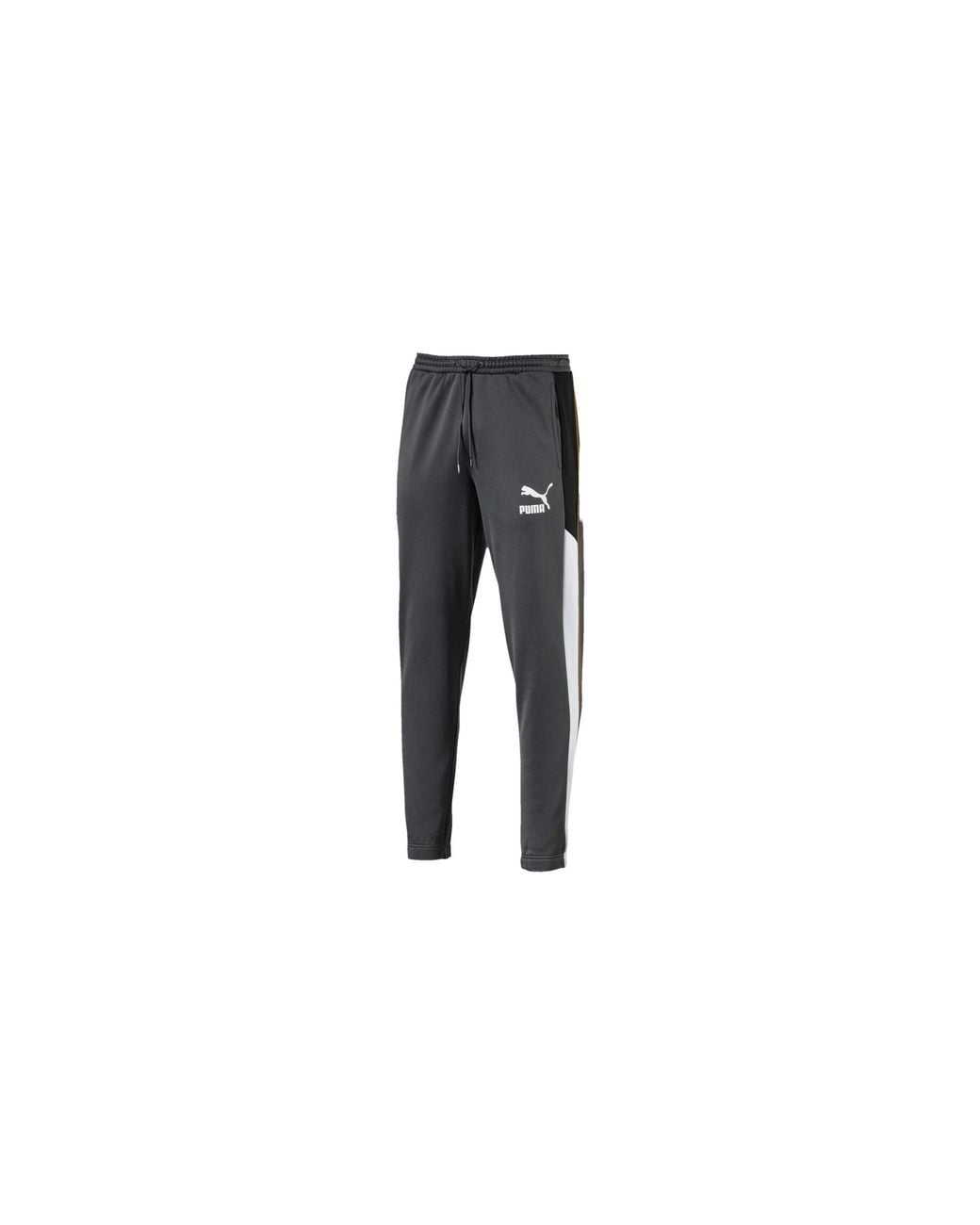 PUMA Black Retro Sweat Pants Cuffed 576928 14" for men