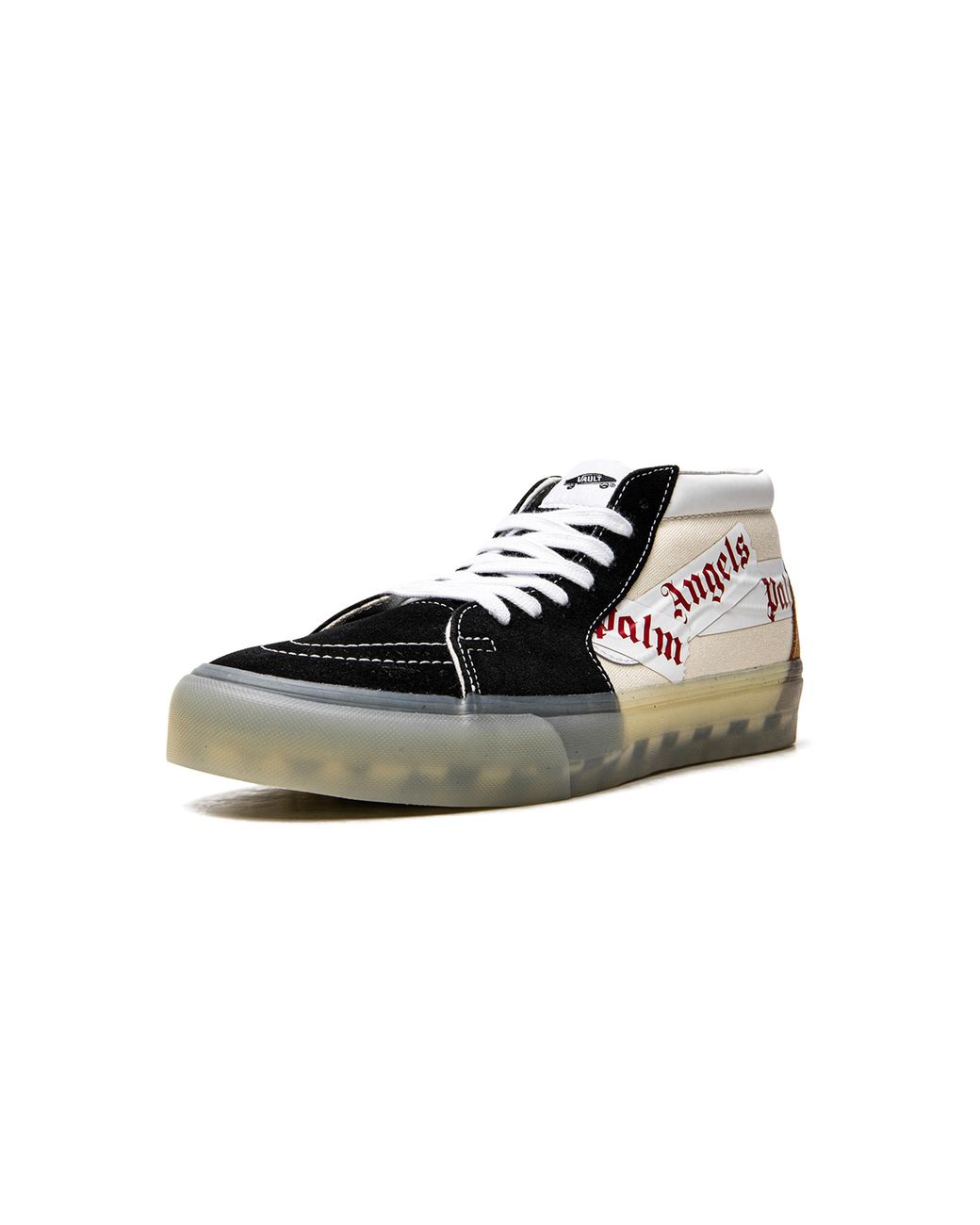 Vans Black Sk8 Mid Lx "Palm Angels" Vn0A7Tnh78C1" for men