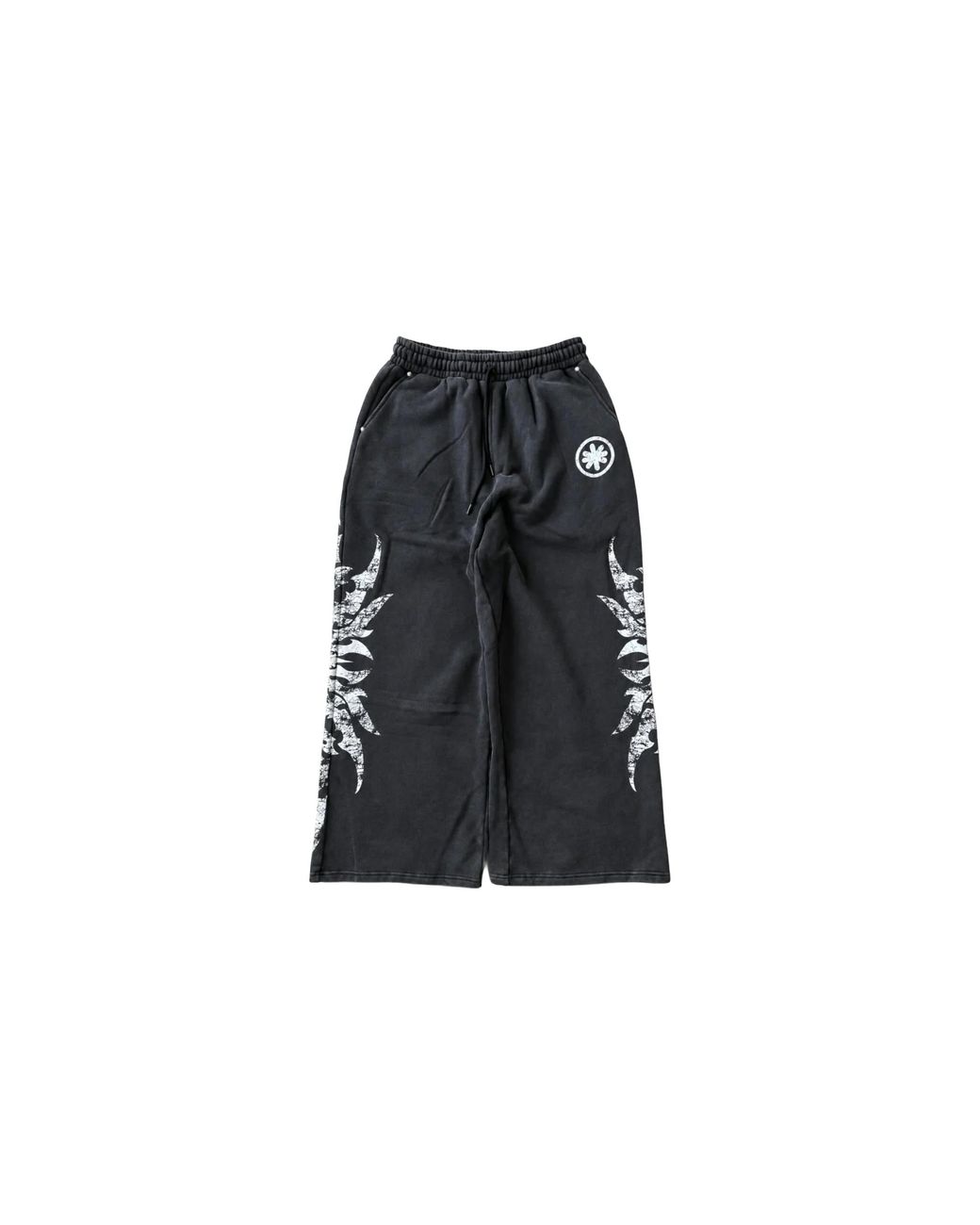 LOSTSHDWS Black Vintage Grunge Sweatpants "Complexcon 2026 Exclusive for men