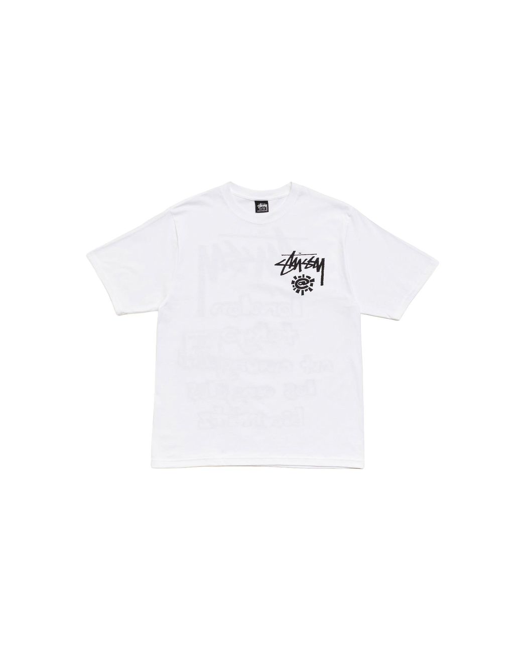 Stussy Black Stüssy & Always World Tour Tee Stus528" for men