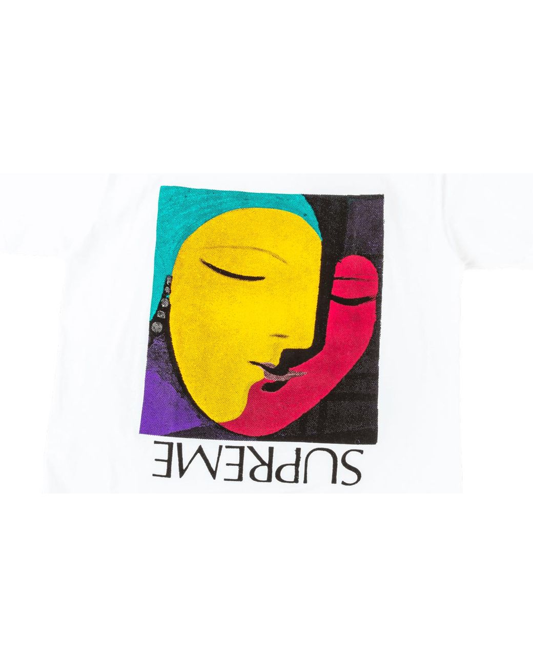 Supreme Black Abstract T-Shirt Su1473"