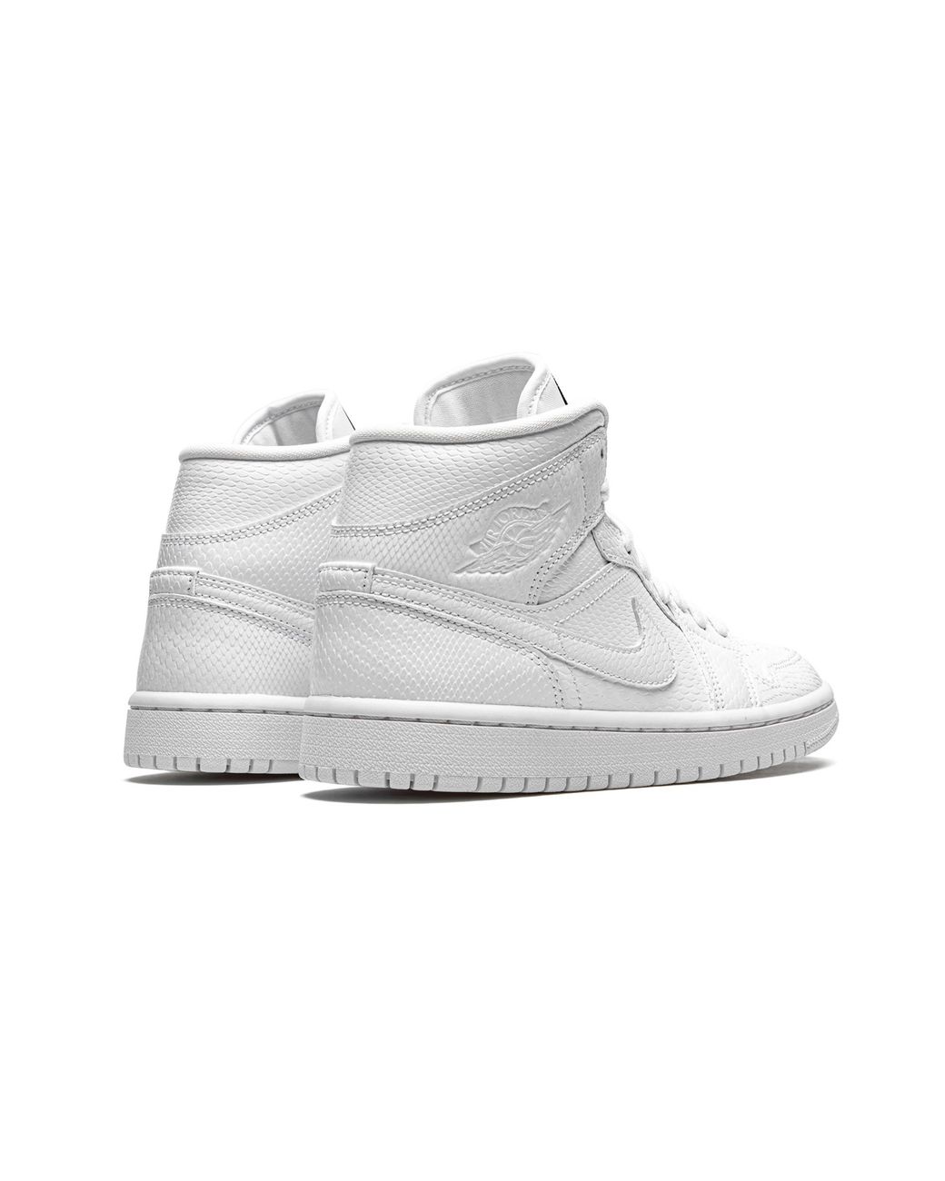 Nike Black Air 1 Mid Snakeskin" Bq6472 110"