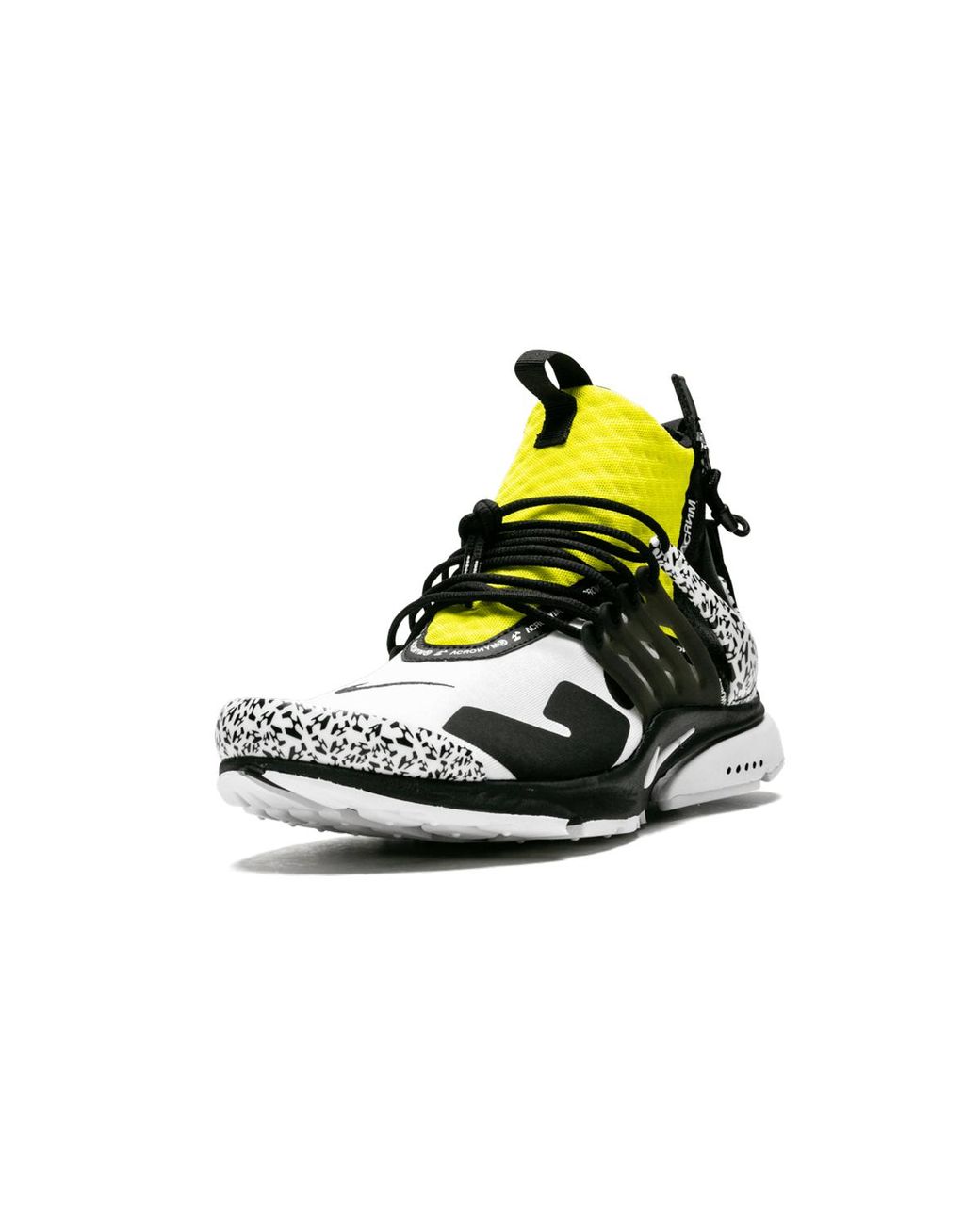 Nike Black Air Presto Mid/Acronym "Acronym for men