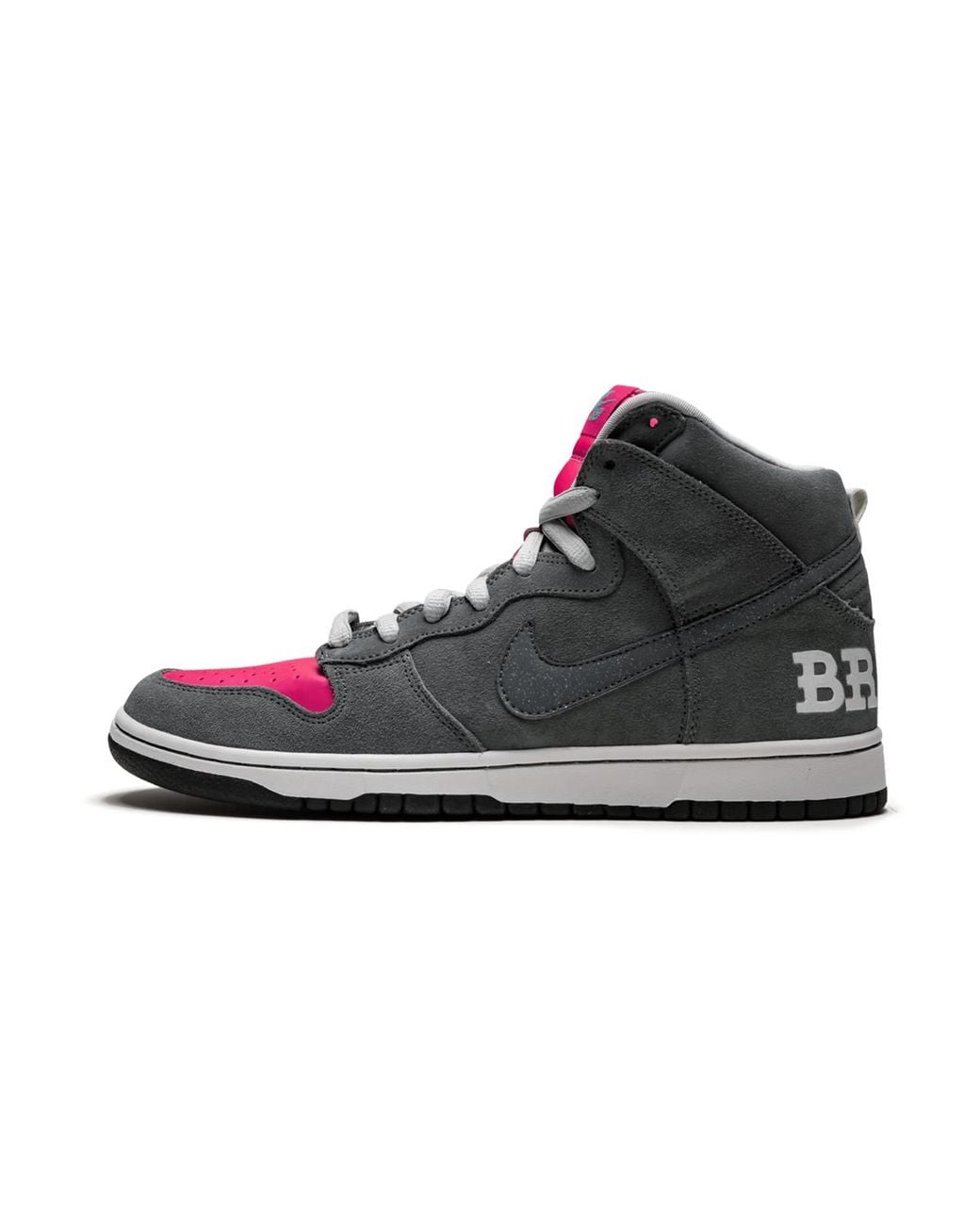 Nike Black Dunk High Premium Sb "Brain Wreck" 313171 007" for men