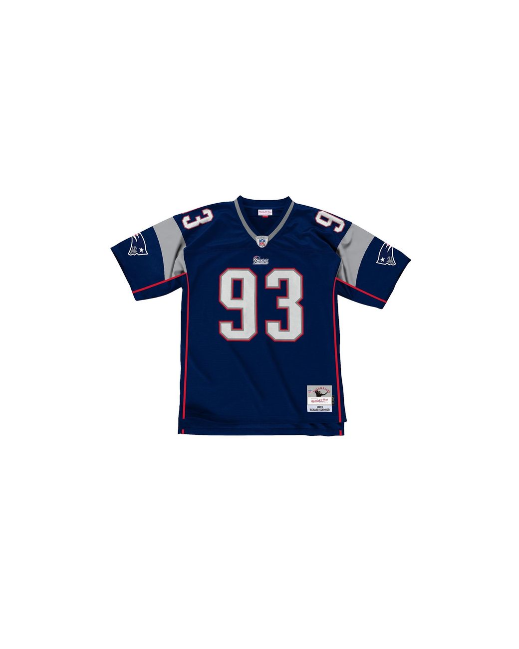 Mitchell & Ness Blue Legacy Jersey "Nfl Patriots 2003 Richard Seymour" Lgjy1139 Nep03Rsenavy" for men